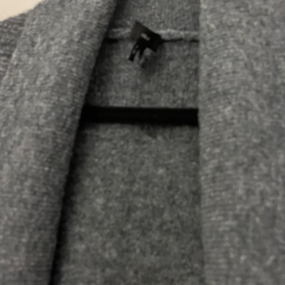 Theory Long Wool Open Sweater Jacket - Picture 11 of 11